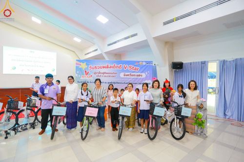 ภาพ No.185103:กิจกรรมวันรวมพลังเด็กดี V-Star ผู้นำฟื้นฟูศีลธรรมโลก จังหวัดระยอง ณ ศูนย์ปฏิบัติธรรมระยอง (บ้านช่องลม) ในวันเสาร์ที่ 14 ธันวาคม พ.ศ. 2567