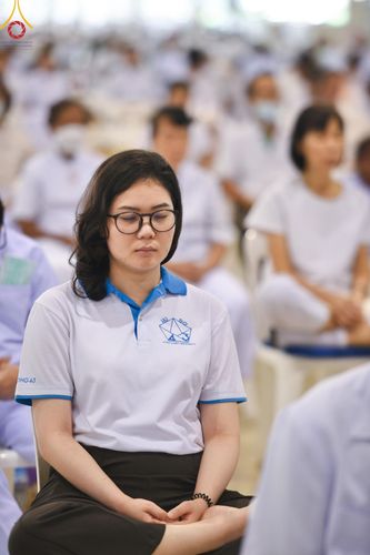 ภาพ No.151208:พิธีบูชาข้าวพระ ในวันอาทิตย์ต้นเดือน วันที่ 1 กันยายน พ.ศ. 2567 ณ สภาธรรมกายสากล วัดพระธรรมกาย