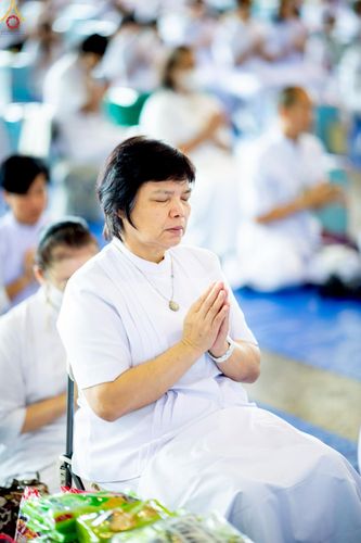 ภาพ No.240443:วันพุธที่ 27 สิงหาคม พ.ศ. 2568 พิธีตักบาตร ในวันธรรมชัย ณ วัดพระธรรมกาย จ.ปทุมธานี