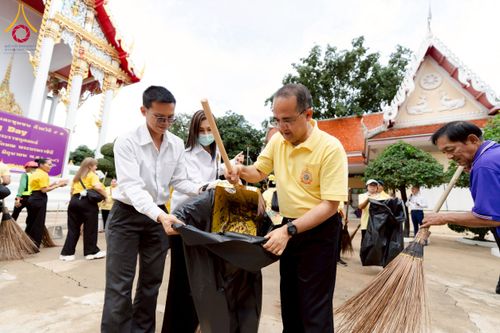 ภาพ No.227016:วันศุกร์ที่ 30 พฤษภาคม พ.ศ. 2568 เครือข่าย “โครงการวัด ประชา รัฐ สร้างสุข” ทั่วประเทศ จัดกิจกรรมเฉลิมพระเกียรติสมเด็จพระนางเจ้าฯ พระบรมราชินี ณ หอประชุมเฉลิมพระเกียรติฯ วัดเขียนเขต พระอารามหลวง อ.ธัญบุรี จ.ปทุมธานี