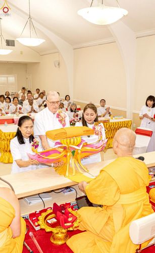 ภาพ No.255680:วันที่ 12 ตุลาคม พ.ศ. 2568 พิธีทอดกฐินสามัคคี  ณ วัดพระธรรมกายซิลิคอนวัลเลย์  สหรัฐอเมริกา 