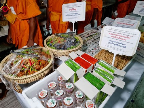 ภาพ No.113673:พิธีถวายภัตตาหารเป็นสังฆทาน แด่คณะพระธรรมยาตรา ปีที่ 12 วันที่ 17 มกราคม พ.ศ. 2567 ณ วัดโบสถ์(บน) บางคูเวียง จ.นนทบุรี