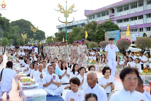 ภาพ No.236850:วันที่ 26-27 กรกฎาคม พ.ศ. 2568 ภาพการเตรียมงาน - เก็บงาน มหาสังฆทานครั้งยิ่งใหญ่ ตักบาตรพระ 1,000 รูป ทำบุญเมืองพัทลุง