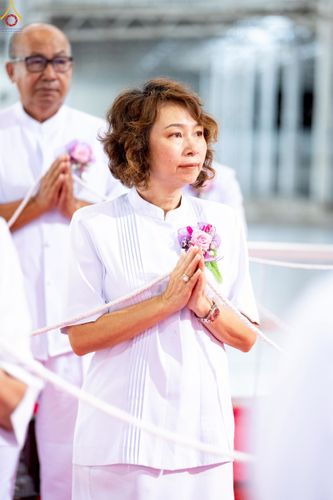 ภาพ No.247105:วันที่ 21 กันยายน พ.ศ. 2568 งานบุญวันอาทิตย์ พิธีจุดเทียนใจ ไฟนิรันด์ อนันตชัย ณ วัดพระธรรมกาย จ.ปทุมธานี