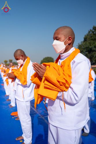 ภาพ No.130511:พิธีบรรพชาธรรมทายาท ในโครงการบรรพชา 1,250 รูป ณ แดนประสูติ สวนลุมพินี ประเทศเนปาล วันที่ 9 มีนาคม พ.ศ. 2567