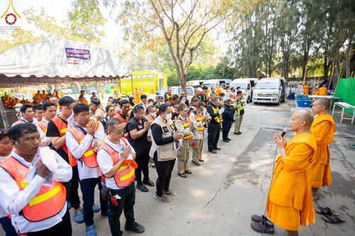 ภาพ No.113450:V.12 พลังหมู่ การเตรียมงาน เก็บงาน การรับบุญของเจ้าหน้าที่หน่วยงานต่างๆ เพื่อโครงการธรรมยาตรา ปีที่ 12 ระหว่างวันที่ 2 - 31 มกราคม พ.ศ. 2567