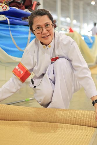 ภาพ No.58272:V.41 เทหมดใจ  ลุยต่อไป ร้อยซาวปี การเตรียมงาน การปฏิบัติงาน และการเก็บงาน ของเจ้าหน้าที่หน่วยงานต่างๆ เพื่อพิธีฉลองอายุวัฒนมงคล 80 ปี หลวงพ่อธัมมชโย และรับถวายมหาสังฆทาน 10,000 กว่าวัดทั่วประเทศ ในวันคุ้มครองโลก จันทร์ที่ 22 เมษายน พ.ศ. 2567