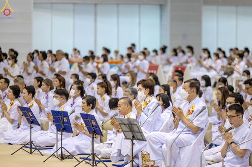 ภาพ No.88995:พิธีทอดผ้าป่าสมทบกฐินครั้งที่ 2 วันศุกร์ที่ 29 กันยายน พ.ศ. 2566 วันเพ็ญขึ้น 15 ค่ำ เดือน 10 ณ ห้องแก้วสารพัดนึก 1 วัดพระธรรมกาย