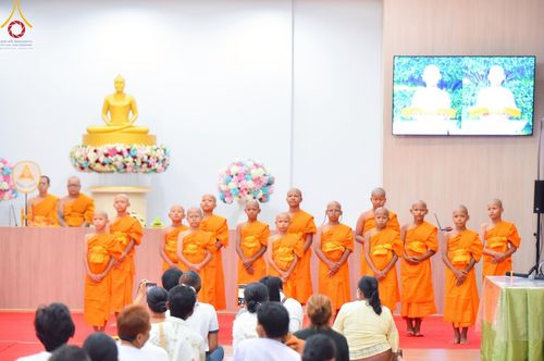 ภาพ No.216537:วันอังคารที่ 8 เม.ย. พ.ศ. 2568 พิธีบรรพชาสามเณร ณ ศูนย์ปฏิบัติธรรมเขาคิชฌกูฏ จันทบุรี