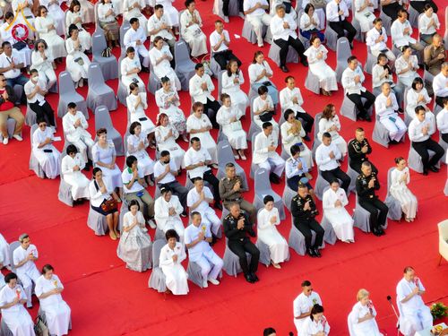 ภาพ No.312598:วันอาทิตย์ที่ 8 มีนาคม พ.ศ.2569 ทำบุญเมืองนครราชสีมา 558 ปี ตักบาตรพระ 10,000 รูป