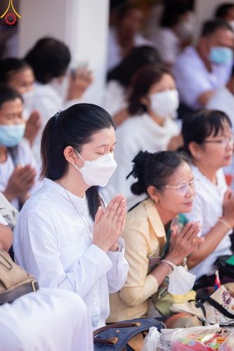ภาพ No.112746:พิธีตักบาตรพระธรรมยาตราฯ ณ วัดสองพี่น้อง จ.สุพรรณบุรี วันที่ 15 มกราคม พ.ศ. 2567