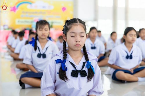 ภาพ No.105605:วันรวมพลังเด็กดี V-Star  ผู้นำฟื้นฟูศีลธรรมโลก นครสวรรค์ พิจิตร ณ ธุดงคสถานนครสวรรค์ วันที่ 19 ธันวาคม พ.ศ.2566