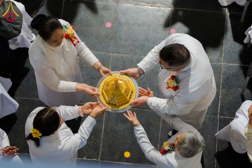 ภาพ No.329649:วันที่ 16 พฤษภาคม พ.ศ.2569 พิธีประดิษฐานพระประธาน และบรรจุพระบรมสารีริกธาตุ เนเธอร์เเลนด์
