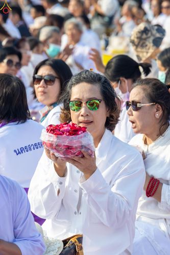 ภาพ No.299353:วันที่ 18 มกราคม พ.ศ. 2569 พิธีต้อนรับพระธรรมยาตรา ณ อนุสรณ์สถานลำดับที่ 5 สถานที่เผยแผ่วิชชาธรรมกายครั้งแรก อนุสรณ์สถานบางปลา วัดบางปลา อำเภอบางเลน จังหวัดนครปฐม ในโครงการธรรมยาตรา กตัญญูบูชา มหาปูชนียาจารย์ พระมงคลเทพมุนี(สด จนฺทสโร) พระผู้ปราบมาร อนุส