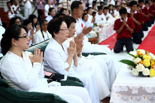 ภาพ No.4893:ตักบาตรจอมทอง พระ 1,112 รูป