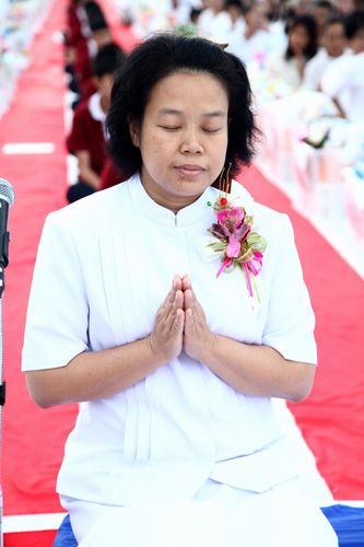 ภาพ No.4899:ตักบาตรจอมทอง พระ 1,112 รูป