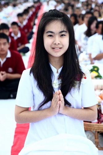 ภาพ No.4903:ตักบาตรจอมทอง พระ 1,112 รูป