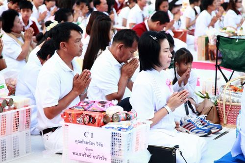 ภาพ No.4923:ตักบาตรจอมทอง พระ 1,112 รูป