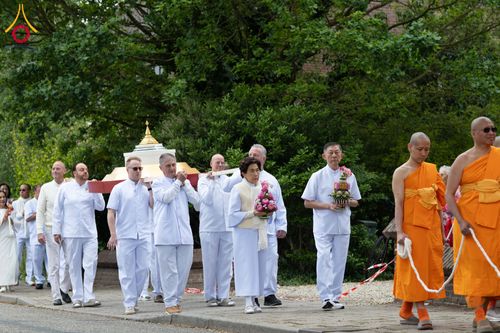 ภาพ No.329629:วันที่ 16 พฤษภาคม พ.ศ.2569 พิธีประดิษฐานพระประธาน และบรรจุพระบรมสารีริกธาตุ เนเธอร์เเลนด์