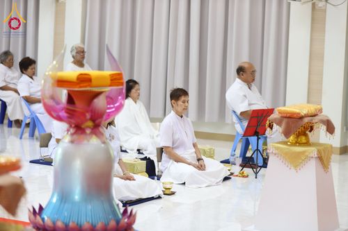 ภาพ No.327628:วันอาทิตย์ที่ 3 พฤษภาคม พ.ศ. 2569 พิธีบูชาข้าวพระและทอดผ้าระบบไฟฟ้า สุขพิมาน ศูนย์ปฏิบัติธรรมพัทลุง