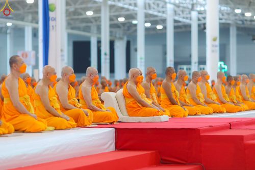 ภาพ No.79905:พิธีขอบรรพชา , พิธีคล้องอังสะ พิธีขอสรณคมน์และศีล , พิธีขอนิสสัย ในโครงการบรรพชาสามเณรฟื้นฟูพระพุทธศาสนาทั่วไทย วันเสาร์ที่ 8 เมษายน พ.ศ.2566