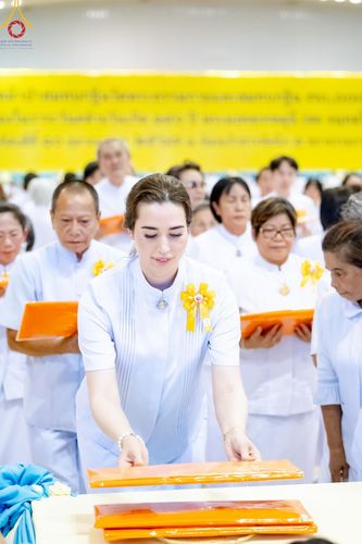 ภาพ No.160299:พิธีทอดผ้าป่าสมทบกฐินวัดพระธรรมกาย และสมทบกฐิน 30,000 วัดทั่วไทย ครั้งที่ 3 ณ สภาธรรมกายสากล วัดพระธรรมกาย วันพฤหัสบดีที่ 10 ตุลาคม พ.ศ. 2567