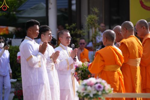 ภาพ No.141808:พิธีประดิษฐานลูกนิมิตมหาสมบัติ  ผูกสีมา สถาปนาอุโบสถ "บูชาธรรม 80 ปี หลวงพ่อธัมมชโย" ณ วัดพระธรรมกายโทชิหงิ ประเทศญี่ปุ่น วันอาทิตย์ที่ 16 มิถุนายน พ.ศ. 2567