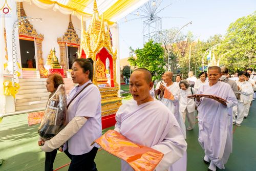 ภาพ No.291906:วันที่ 9 มกราคม พ.ศ. 2569 พิธีทอดผ้าป่าทำนุบำรุงศาสนสถาน ณ วัดศรีเมือง จ.สมุทรสาคร ในโครงการธรรมยาตรา กตัญญูบูชา มหาปูชนียาจารย์ พระมงคลเทพมุนี(สด จนฺทสโร) พระผู้ปราบมาร อนุสรณ์สถาน 7 แห่ง ปีที่ 14