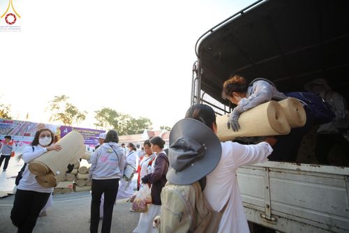 ภาพ No.114373:V.13 ตามติด การเตรียมงาน เก็บงาน การรับบุญของเจ้าหน้าที่หน่วยงานต่างๆ เพื่อโครงการธรรมยาตรา ปีที่ 12 ระหว่างวันที่ 2 - 31 มกราคม พ.ศ. 2567