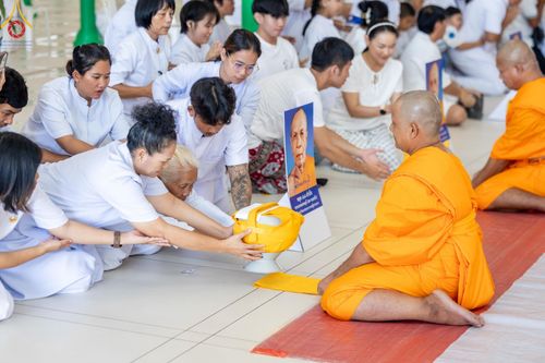 ภาพ No.156871:พิธีบรรพชาอุปสมบท ธรรมทายาท โครงการอุปสมบทหมู่บูชาธรรมครบรอบ 107 ปี วันครูผู้ค้นพบวิชชาธรรมกาย ณ โบสถ์พระไตรปิฏก วัดพระธรรมกาย วันเสาร์ที่ 14 กันยายน พ.ศ. 2567