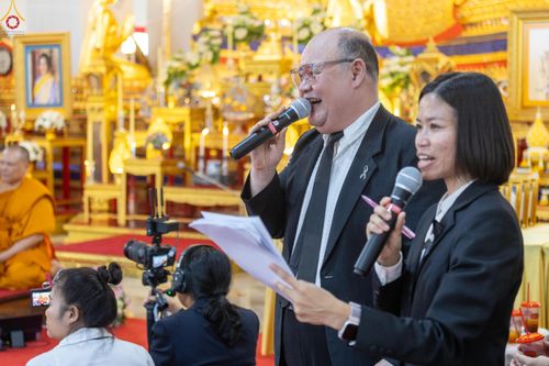 ภาพ No.289057:วันพุธที่ 17 ธันวาคม พ.ศ.2568 กิจกรรมเยาวชนไทยรวมใจทำความดี "เด็กดีมหานคร ต้นแบบด้านศีลธรรม" แข่งขันสอบตอบปัญหาศีลธรรมในพระพุทธศาสนา ครั้งที่ 7 และวันรวมพลังเด็กดี V-Star ประจำปี 2568 ณ วัดมหาธาตุยุวราชรังสฤษฎิ์ราชวรมหาวิหาร กรุงเทพมหานคร