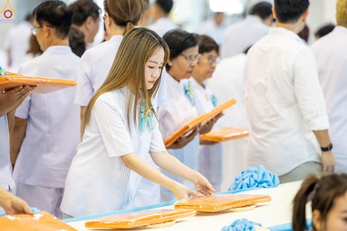 ภาพ No.318552:วันอาทิตย์ต้นเดือนที่ 5 เมษายน พ.ศ.2569 พิธีทอดผ้าป่าสมทบมหาสังฆทาน 40,000 กว่าวัดทั่วประเทศ ณ สภาธรรมกายสากล วัดพระธรรมกาย