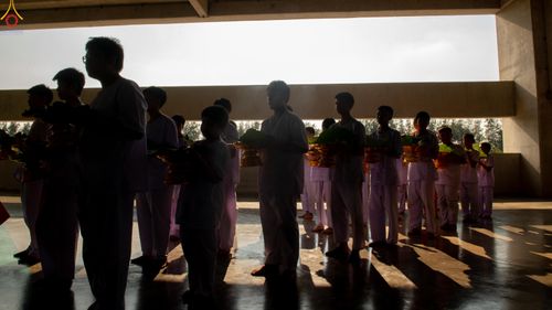 ภาพ No.316755:วันเสาร์ที่ 28 มีนาคม พ.ศ.2569 พิธีปลงผมนาคธรรมทายาท โครงการสามเณรยุวธรรมทายาท รุ่นที่ 34 โครงการสามเณรมัชฌิมธรรมทายาท รุ่นที่ 30 ณ มหารัตนวิหารคด 13 วัดพระธรรมกาย