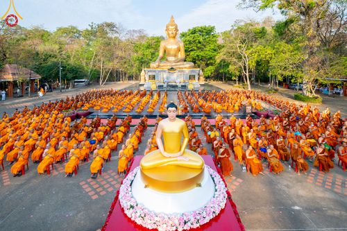 ภาพ No.310485:วันอาทิตย์ที่ 22 กุมภาพันธ์ พ.ศ. 2569 พิธีอัญเชิญพระประธาน “พระธรรมกาย” เพื่อไปประดิษฐาน ณ ธุดงเข้าสถานอำนาจเจริญ จังหวัดอำนาจเจริญ