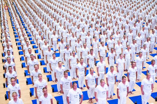 ภาพ No.340328:วันที่ 23 กรกฎาคม พ.ศ. 2569 พิธีเปิดโครงการพัฒนาคุณธรรม จริยธรรม สำหรับนักเรียนนายสิบตำรวจ (นสต.) รุ่นที่ 17 ศูนย์ฝึกอบรมตำรวจภูธรภาค 1 ระหว่างวันที่ 23-27 กรกฏาคม 2569 ( 5 วัน 4 คืน) ณ ศูนย์ปฏิบัติธรรมเวิล์ดพีช วัลเล่ย์ (World Peace Valley) เขาใหญ่  ต.ห