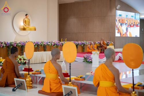 ภาพ No.346723:วันพฤหัสบดี 27 สิงหาคม พ.ศ.2569 พิธีมอบรางวัลแก่สามเณรทรงพระปาฏิโมกข์ปีที่ 4/2569
