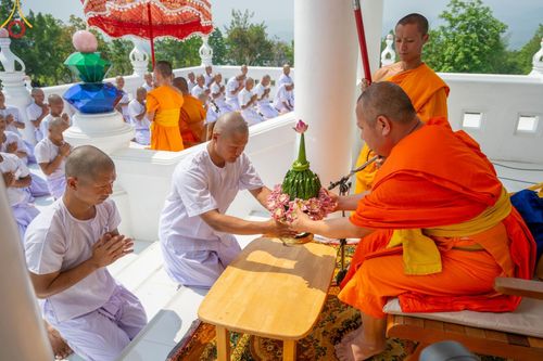 ภาพ No.63060:Photo Story  มหัศจรรย์วัดดงดินแดง Episode 2 โครงการบรรพชาอุปสมบทหมู่ ฟื้นฟูพระพุทธศาสนาทั่วไทย ณ วัดดงดินแดง อ.อมก๋อย จ.เชียงใหม่ วันที่ 3 เมษายน พ.ศ. 2567