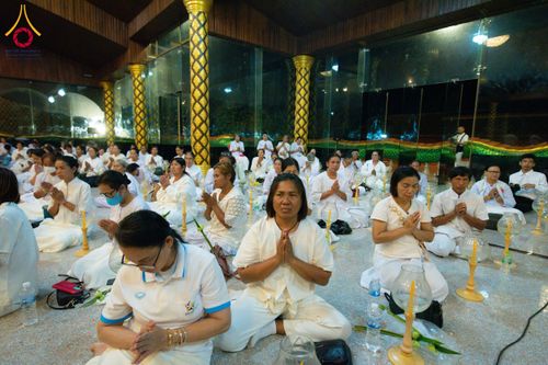 ภาพ No.210725:วันพฤหัสบดีที่ 13 มีนาคม พ.ศ. 2568  สมโภชพระประธานอุโบสถวัดป่าอุบลแก้ว จังหวัดอุบลราชธานี