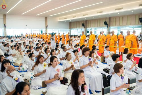 ภาพ No.128916:พิธีทอดผ้าป่าฉลองมหารัตนเจดีย์สิริปทุมสวรรค์ ณ ศูนย์ปฏิบัติธรรมภาคใต้ อ.บางกล่ำ จ.สงขลา วันที่ 10 มีนาคม พ.ศ. 2567