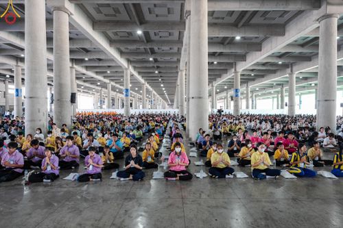 ภาพ No.59410:การอบรมอาสาสมัคร  เตรียมงานและจัดถวายภัตตาหาร แด่พระสังฆาธิการ 10,000 กว่าวัดทั่วประเทศ ในวันที่ 21-22 เมษายน พ.ศ.2567 เพื่องานวันคุ้มครองโลก จัดโดย ชมรมพุทธศาสตร์สากลฯ