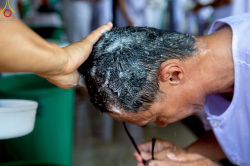 ภาพ No.216745:วันอาทิตย์ที่ 6 เมษายน พ.ศ. 2568 พิธีตัดปอยผม และปลงผมนาคธรรมทายาท โครงการบวชบูชาธรรม81ปี หลวงพ่อธัมมชโย โครงการ 1 และ 2 โครงการนานาชาติ AEC&WAB รุ่น CEO (ผู้บริหาร) รุ่นที่4 ณ หมู่บ้านบรรลุธรรม วัดพระธรรมกาย