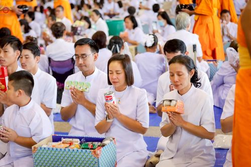 ภาพ No.263931:วันอาทิตย์ที่ 2 พฤศจิกายน พ.ศ. 2568 พิธีตักบาตรอาทิตย์ต้นเดือน ณ บ้านแก้วเรือนทองคุณยายฯ วัดพระธรรมกาย