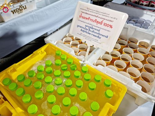 ภาพ No.111907:พิธีถวายภัตตาหารเป็นสังฆทาน แด่คณะพระธรรมยาตราฯ ในโครงการธรรมยาตรา กตัญญูบูชา มหาปูชนียาจารย์ พระมงคลเทพมุนี(สด จนฺทสโร) พระผู้ปราบมาร อนุสรณ์สถาน 7 แห่ง ปีที่ 12 วันที่ 14 มกราคม พ.ศ. 2567 ณ อนุสรณ์สถานมหาวิหารพระมงคลเทพมุนี  (โลตัสแลนด์) อ.สองพี่น้อง จ