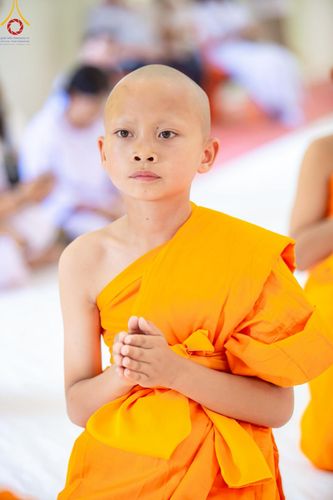 ภาพ No.216426:วันเสาร์ที่ 5 เมษายน พ.ศ. 2568 พิธีขอบรรพชา พิธีขอสรณคมน์และศีล พิธีขอนิสสัย พิธีถวายบาตร ในโครงการบรรพชาสามเณรฟื้นฟูพระพุทธศาสนาทั่วไทย  ณ วัดพระพุทธบาท ราชวรมหาวิหาร ต.ขุนโขลน อ.พระพุทธบาท จ.สระบุรี