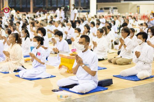 ภาพ No.121622:พิธีถวายภัตตาหารเป็นสังฆทาน แด่คณะพระธรรมยาตรา ปีที่ 12 วันที่ 31 มกราคม พ.ศ. 2567 ณ สภาธรรมกายสากล วัดพระธรรมกาย