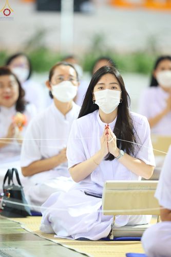 ภาพ No.77067:พิธีหล่อพระบรมพุทธเจ้า ในวันมาฆบูชา อาทิตย์ต้นเดือนที่ 6 มีนาคม พ.ศ. 2566 ณ วัดพระธรรมกาย จ.ปทุมธานี