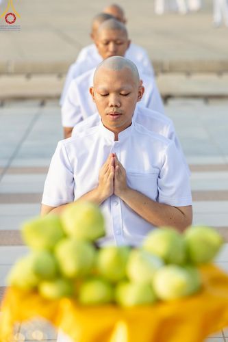 ภาพ No.217009:วันเสาร์ที่ 12 เมษายน พ.ศ. 2568 พิธีเวียนประทักษิณรอบพระมหาธรรมกายเจดีย์  พิธีวันทาเจดีย์ พิธีขอขมาและมอบผ้าไตร ในโครงการอุปสมบทหมู่ บูชาธรรมหลวงพ่อธัมมชโย, โครงการธรรมทายาท ระดับอุดมศึกษา รุ่นที่ 52 ,  โครงการบวชพระนานาชาติ AEC & WAB CEO รุ่นที่ 4 , ณ ว