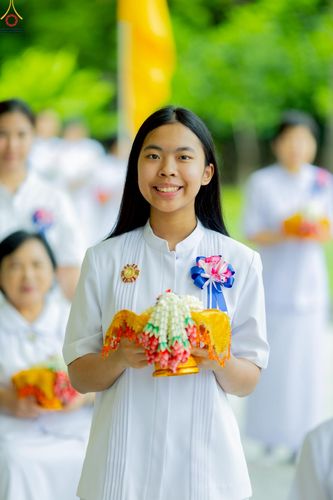 ภาพ No.227420:วันเสาร์ที่ 31 พฤษภาคม พ.ศ. 2568 พิธีเวียนประทักษิณรอบพระอุโบสถ ในพิธีอุปสมบท สามเณรเตรียม DCI รุ่นที่ 22 ณ อุโบสถพระไตรปิฎก วัดพระธรรมกาย