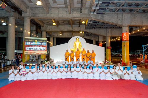 ภาพ No.241241:วันพุธที่ 27 สิงหาคม พ.ศ. 2568 พิธีฉลองชัยสวดมนต์ บทธัมมจักกัปปวัตตนสูตร ครบ 7,650,575,757 จบ ในวันธรรมชัย วัดพระธรรมกาย