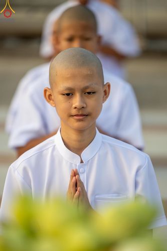 ภาพ No.133757:พิธีเวียนประทักษิณและพิธีวันทาเจดีย์ โครงการบรรพชาสามเณร ฟื้นฟูพระพุทธศาสนาทั่วไทย ณ วัดพระธรรมกาย วันเสาร์ที่ 6 เมษายน พ.ศ. 2567